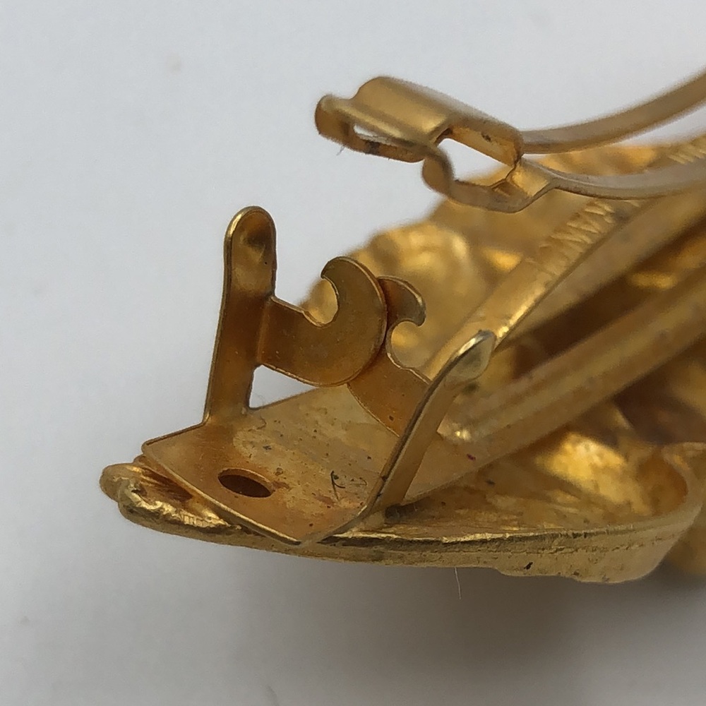 Kirks Folly Art Nouveau Style Gold Tone Angel Winged Cherub Hair pin - Picture 7 of 10